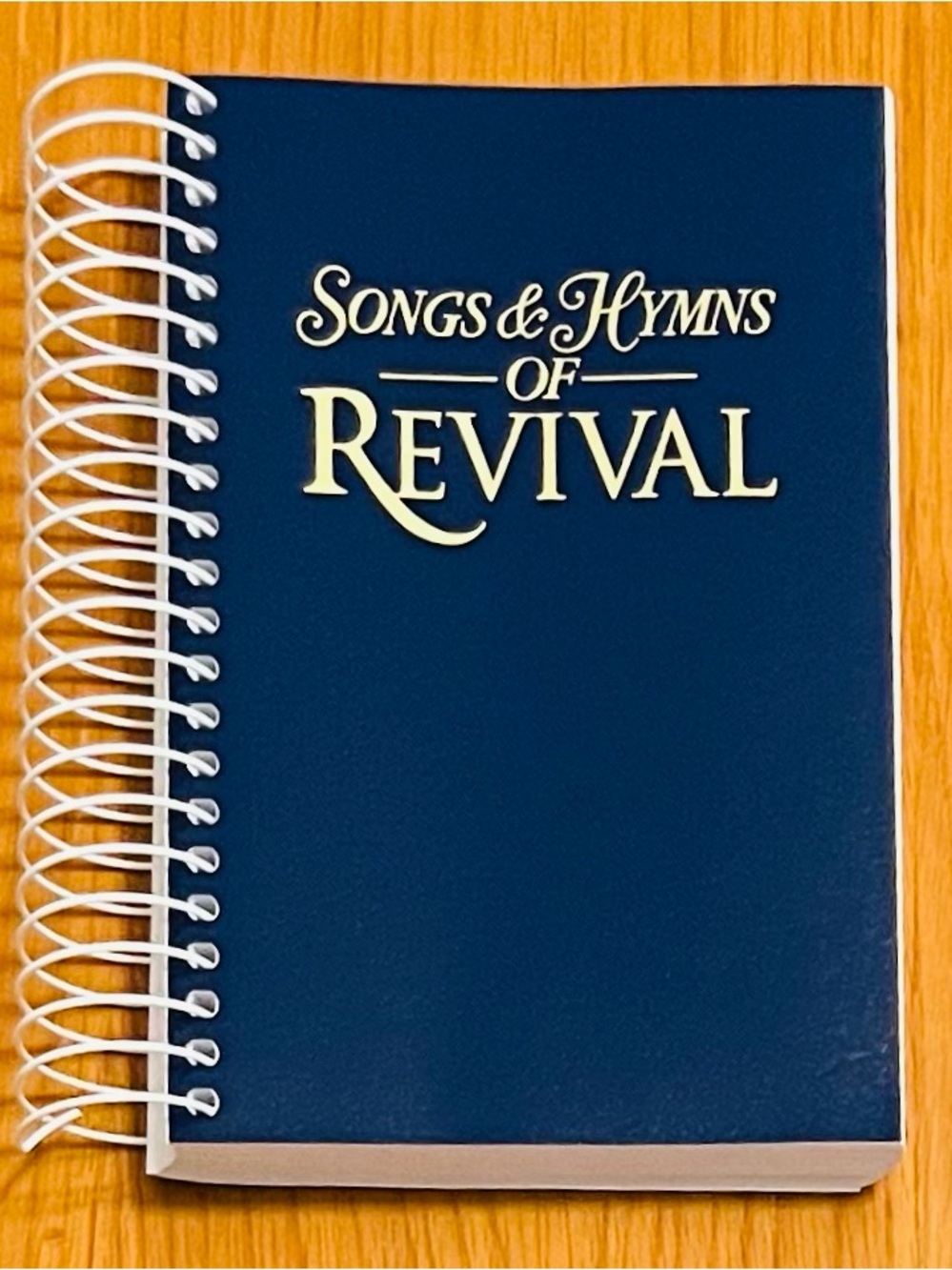 Songs & Hymns of Revival - Spiral Hymnal Navy (North Valley Pubns)